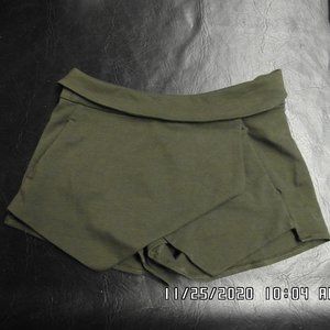 Olive green Skort